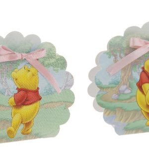 Scatolina portaconfetti Winnie the Pooh rosa