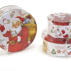 bomboniera-bomboniere-edencreazioni-terni-stroncone-decorazione-decoro-natale-natalizio-natalizia-regali-gift-metallo-latta-liscio-scatola-scatolina-bijoux-rossa-allestimento-tonda-babbo-natale