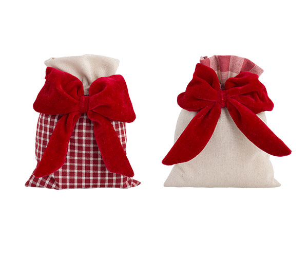 bomboniera-bomboniere-edencreazioni-terni-stroncone-decorazione-decoro-natale-natalizio-natalizia-regali-regalo-gift-sacco-saccoccio-fiocco-portapanettone-velluto-tessuto-stoffa-rosso-avorio